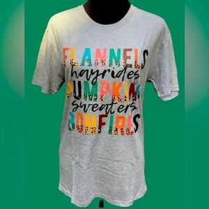 Visual Bliss Co Custom Direct to Garment Athletic Grey Graphic T-Shirt.